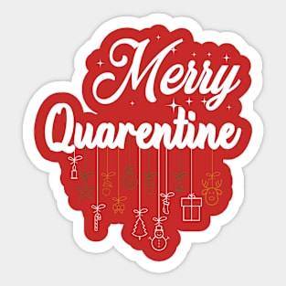 MERRY QUARENTINE WV Sticker